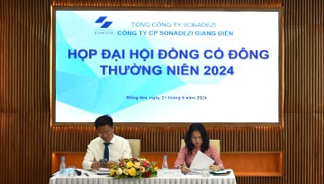 Công ty CP Sonadezi Giang Điền tổ chức Đại hội đồng cổ đông thường niên năm 2024